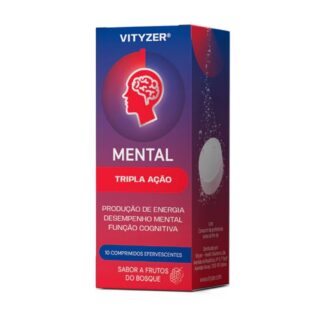 Vityzer Mental Frutos do Bosque – 20 Comprimidos Efervescentes