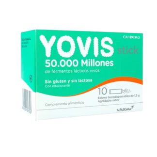 Yovis Probiótico 50,000 10 Stick