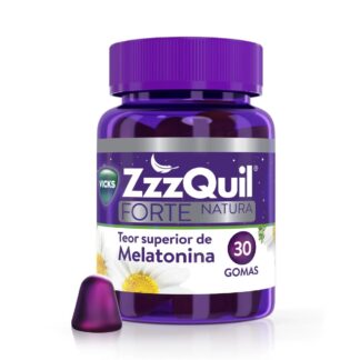 ZzzQuil Forte Natural Melatonina 30 Gomas - Vicks