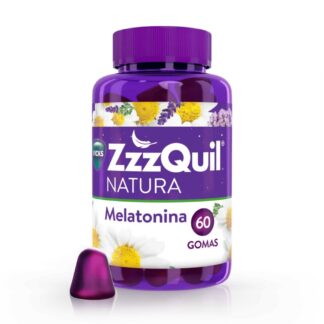 ZzzQuil Natural Melatonina 60 Gomas - Vicks