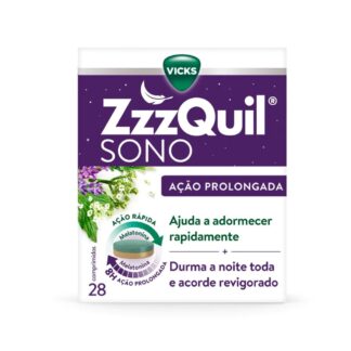 ZzzQuil Sono Ação Prolongada 28 Cápsulas - Vicks