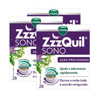 ZzzQuil Sono Ação Prolongada 3x28 Cápsulas - Vicks