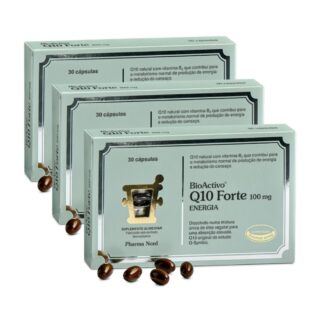 BioActivo Q10 Forte 100mg - 3x30 Cápsulas