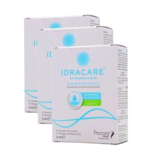 Idracare Gel Hidratante Vaginal - 3x8 Unidade de 5ml