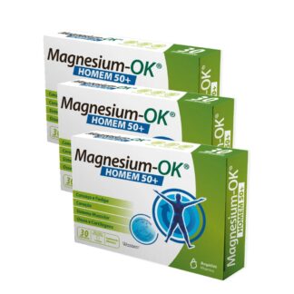 Magnesium-Ok Homem 50+ - 3x30 Comprimidos