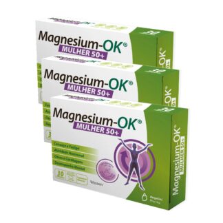 Magnesium-OK 50+ Mulher - 3x30 Comprimidos
