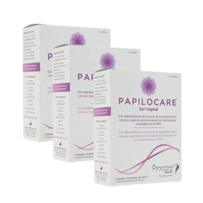 Papilocare Gel Vaginal - 7 Cânulas de 5ml