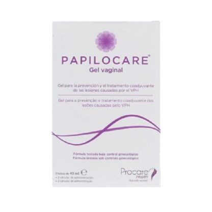 Papilocare Gel Vaginal Cânula 2x40ml