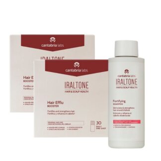 Iraltone Hair Efflu Booster 2x30 Ampolas - Oferta Iraltone Champô Fortificante