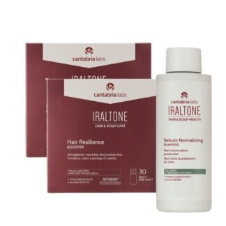 Iraltone Hair Resilience Booster 2x30 Ampolas - Oferta Iraltone Champô Seboregulador