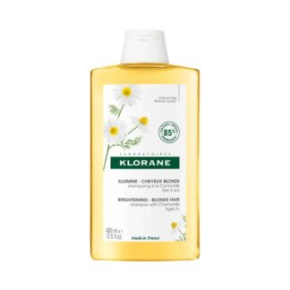 Klorane Camomila - Champú Iluminador para Cabello Rubio 400ml