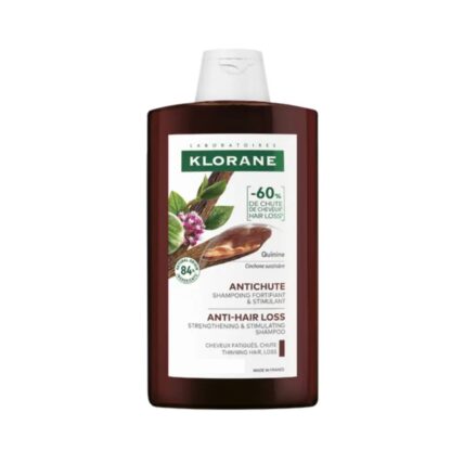 Klorane Quinina & Edelweiss BIO - Champô Fortificante 400ml