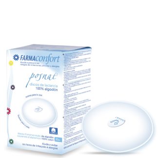 Farmaconfort Discos de Amamentação em Algodão Orgânico - 30 Unidades